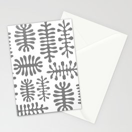 Inspired by Matisse seaweed vintage design White Stationery Card