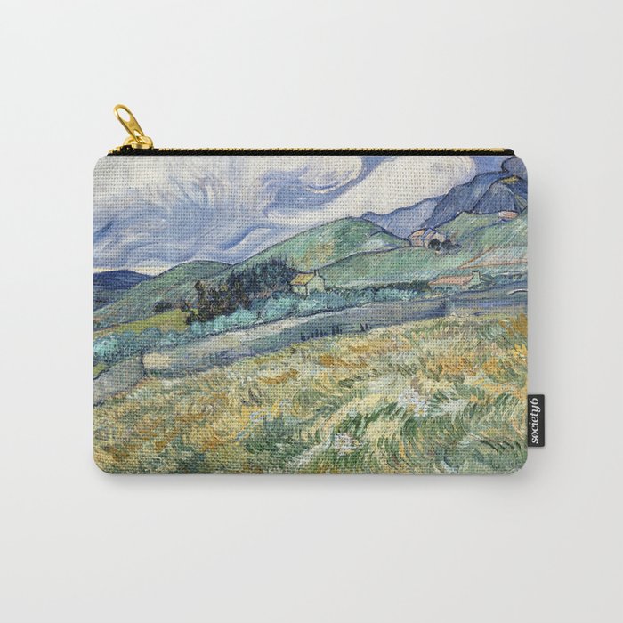 Van Gogh - Landscape from Saint-Rémy, 1889 Carry-All Pouch