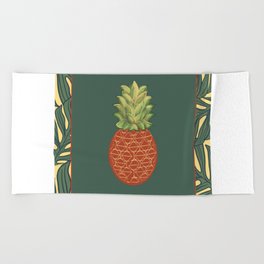Pineapple-Tini Beach Towel