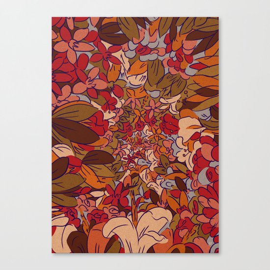 Implode Canvas Print