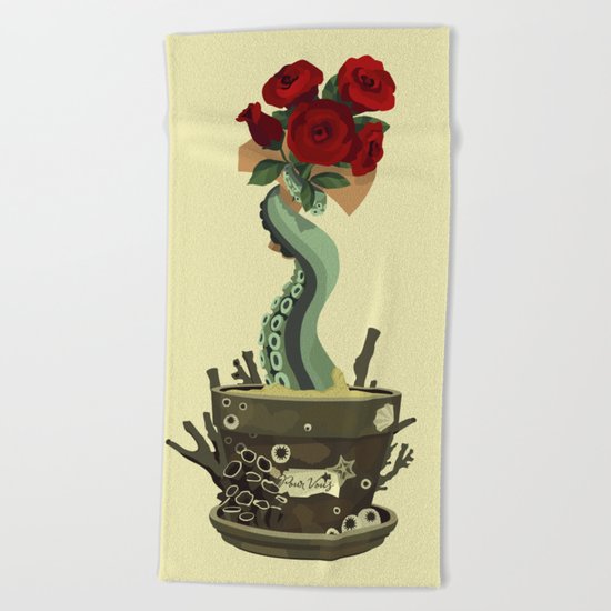 Pour Vous Beach Towel