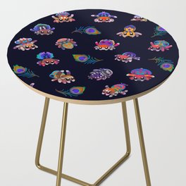 Peacock spider Side Table