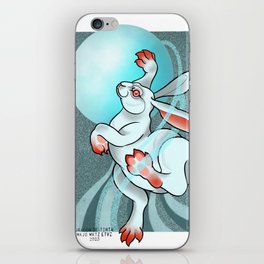 El conejo en la luna iPhone Skin