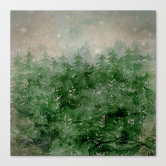 there's a place stars go to Canvas Print