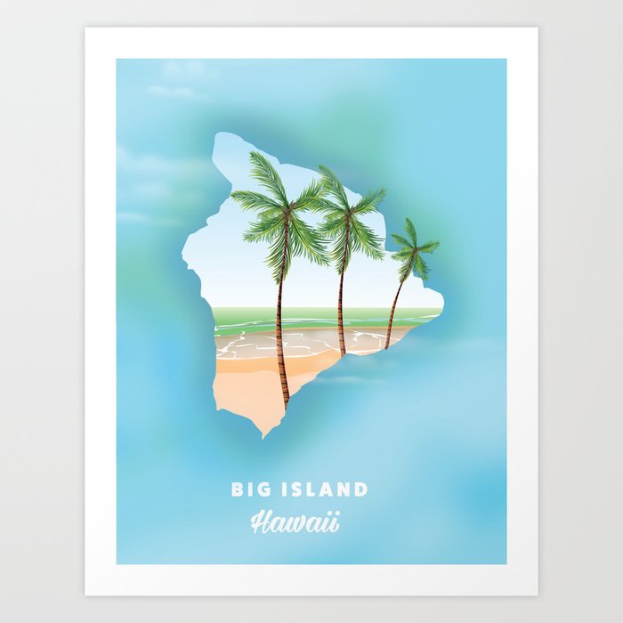 Hawaii Big Island Art Print