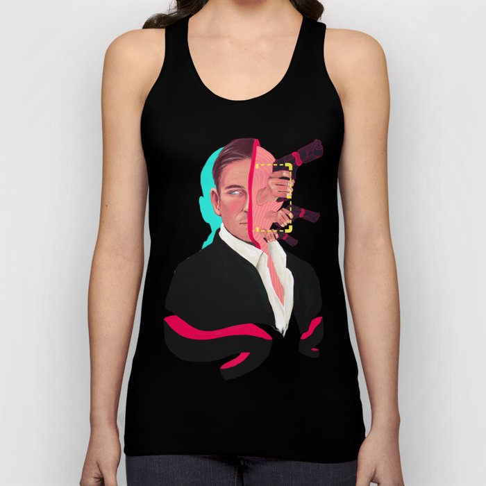 suit with tank top