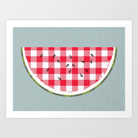 Picnic Art Print