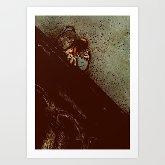 Waiting (2012 Version) Art Print
