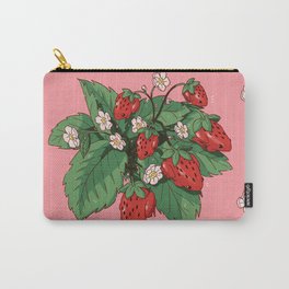 Strawberry Frog Carry-All Pouch