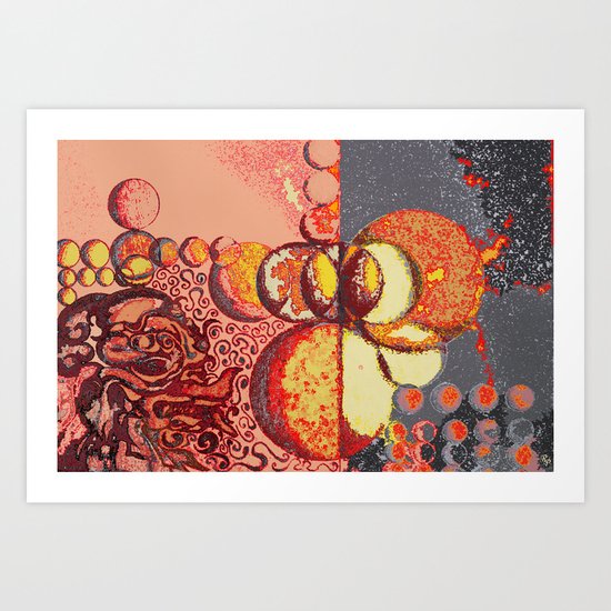 The Maya Art Print