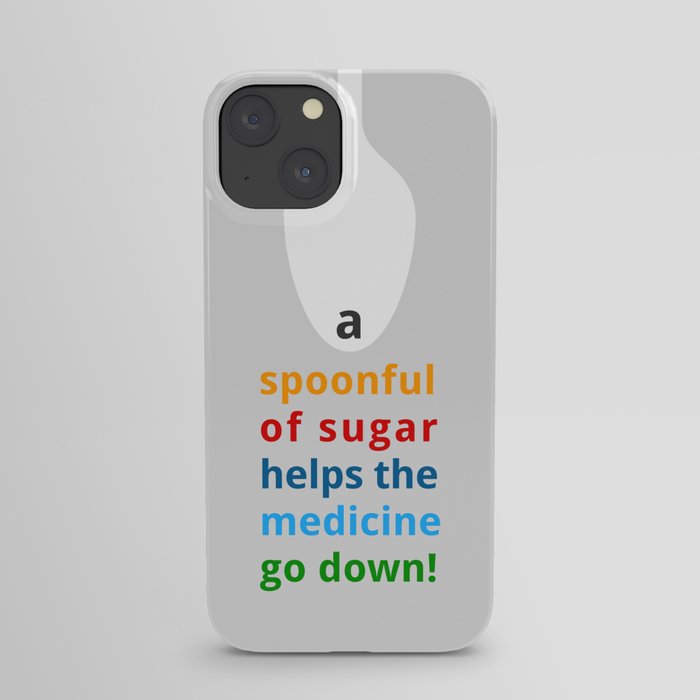 A spoon full of sugar iPhone Case