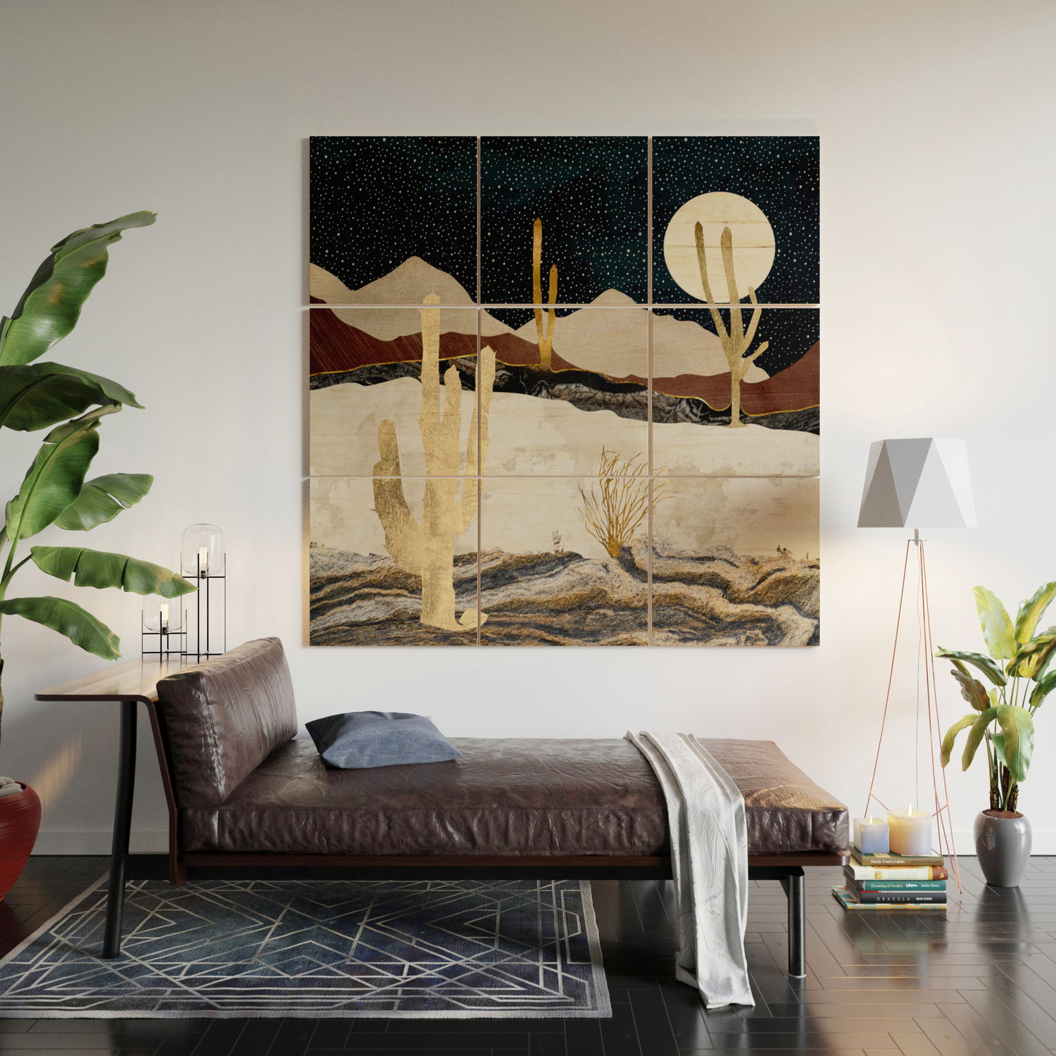 wallpapers Society 6 Wall Art desert view wood wall art by spacefrogdesigns