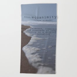 Equanimity Beach Towel