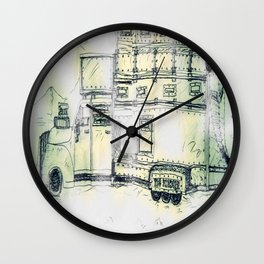 The Brecher Wall Clock | Graphic Design, Sci-Fi, Mixed Media, Digital 