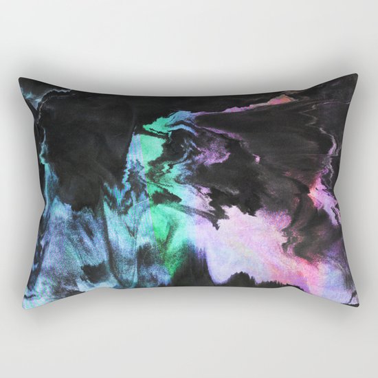 Effort to breathe Rectangular Pillow
