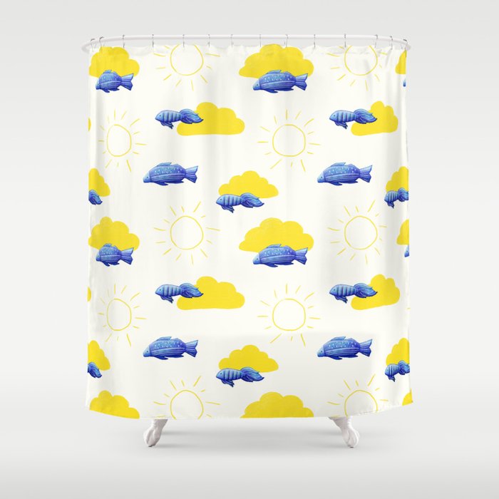 Fly Fishing Shower Curtain By Midnightcoffee Society6