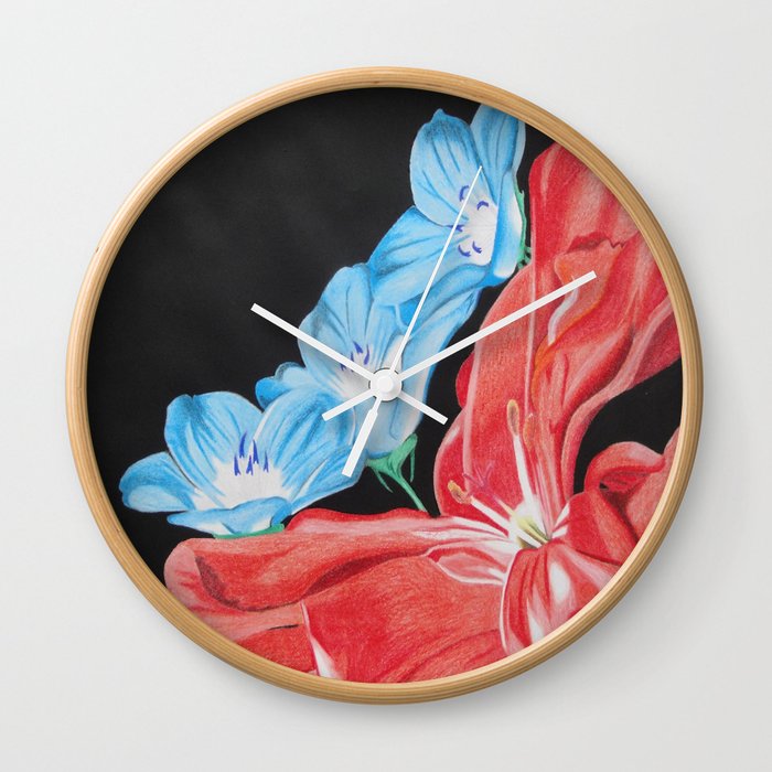 Up Close With Love Wall Clock