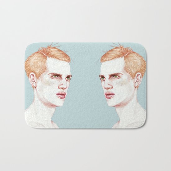 Boy Bruised Bath Mat