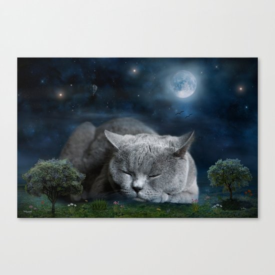 Sweet Dreams with Diesel Canvas Print