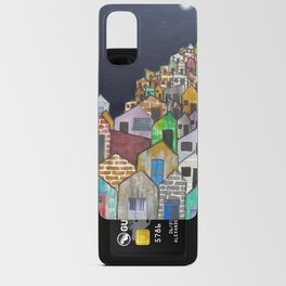 Favela Carioca by night Android Card Case