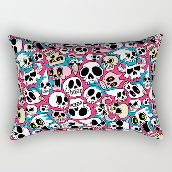Skullz Rectangular Pillow