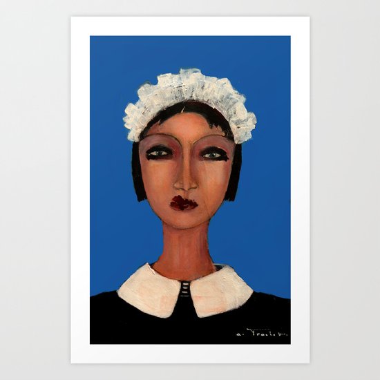 la soubrette Art Print