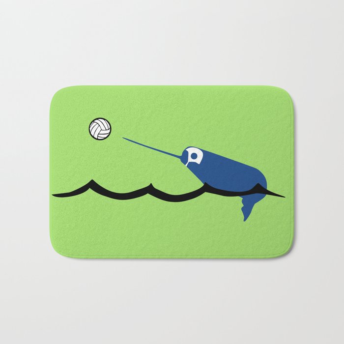 Water Polo Narwhal Bath Mat