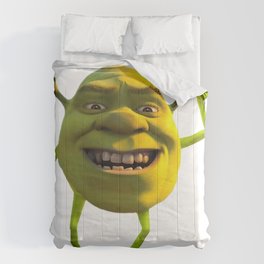 Mike Wazowski Comforters For Any Bedroom Decor Style Society6 Character based on the famous internet meme. mike wazowski comforters for any