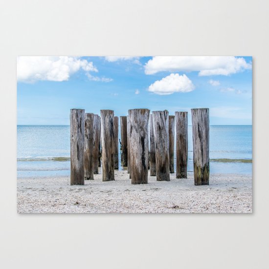 Pillar Beach Canvas Print