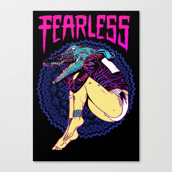 FEARLESS Canvas Print