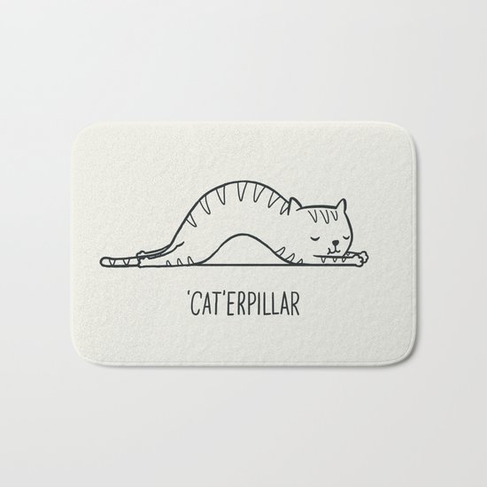 Cat-erpillar Bath Mat