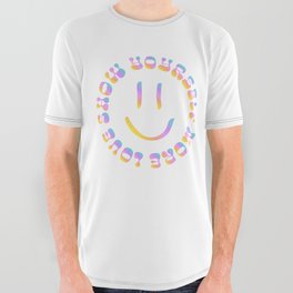 Show Yourself Love All Over Graphic Tee