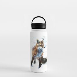 Fox watercolor Water Bottle