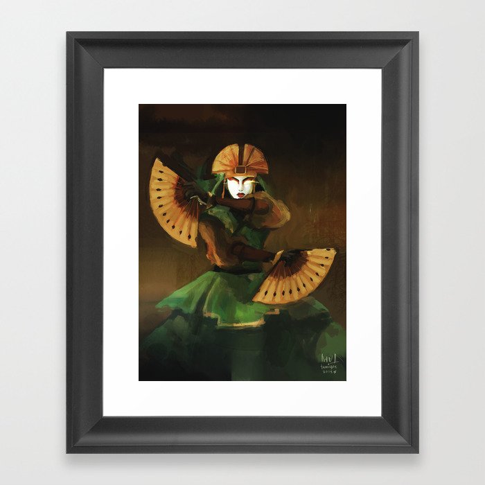 Avatar Kyoshi Framed Art Print