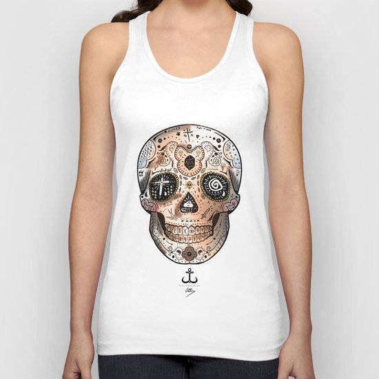Skull 1 Unisex Tank Top