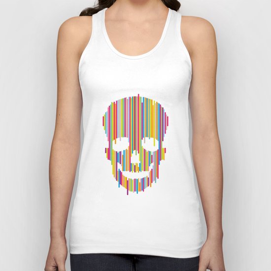 Skull Study no.1 Unisex Tank Top
