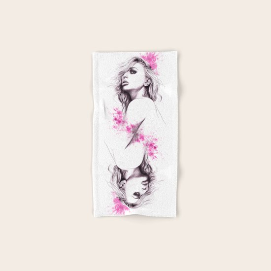 Pink Hand & Bath Towel