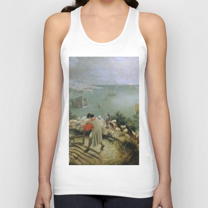 Pieter Bruegel the Elder - Landscape with the Fall of Icarus Tank Top