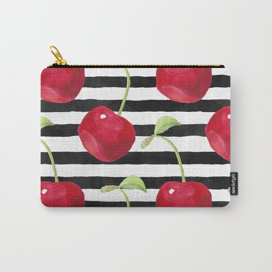 Cherry pattern Carry-All Pouch