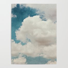 January Clouds Poster