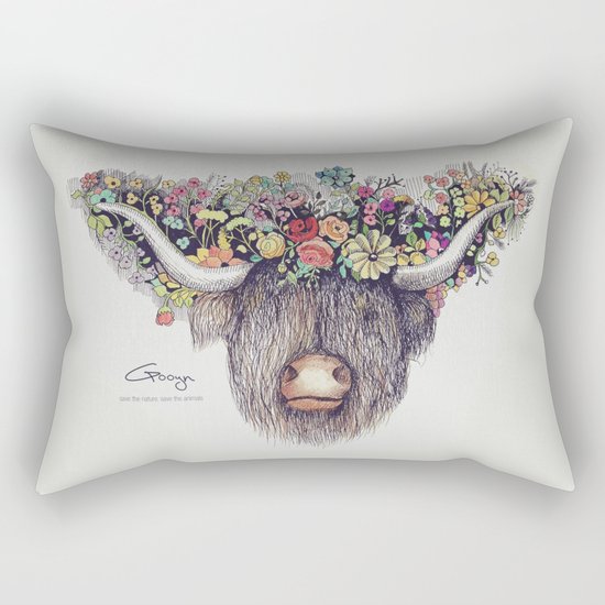 buffalo Rectangular Pillow