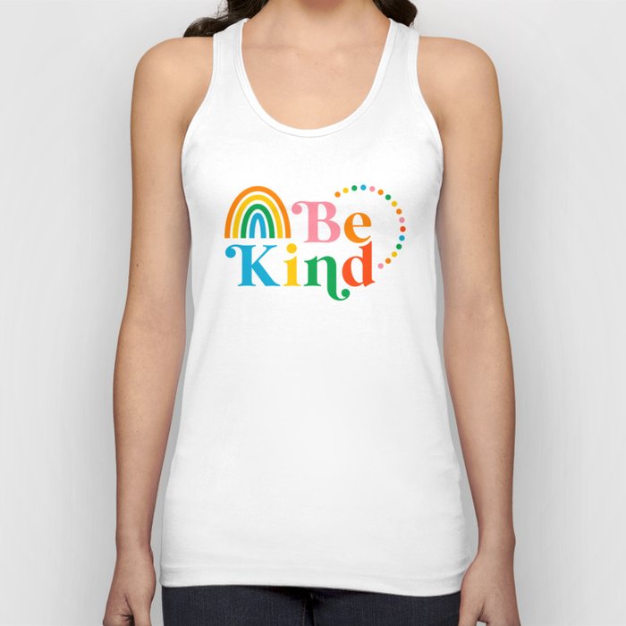 Be Kind Rainbow Tank Top