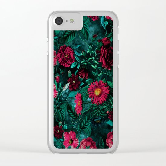 Botanical Garden IV Clear iPhone Case