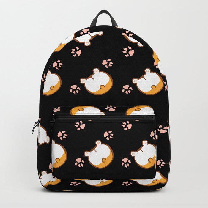 Corgi Butt Pattern Backpack