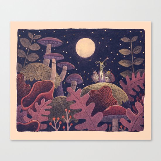 Night Music Canvas Print