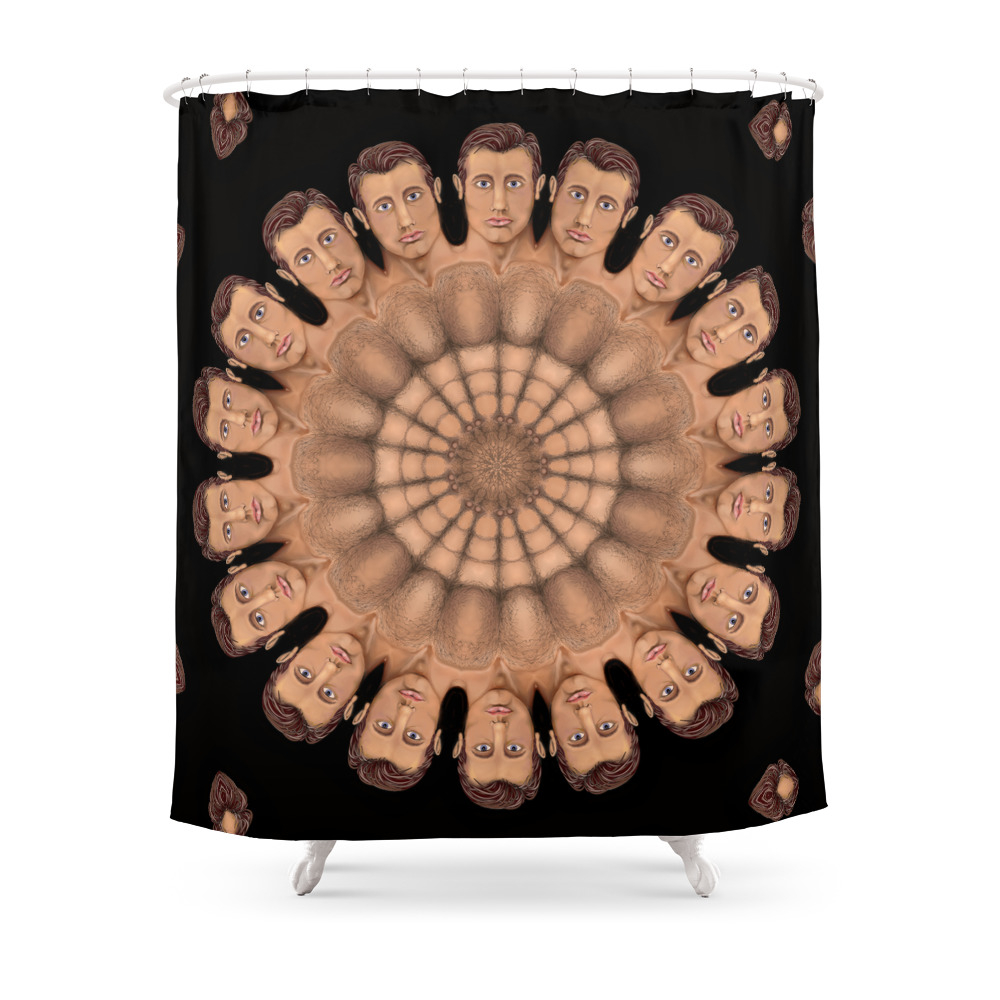I am a Multitude, 2430r Shower Curtain by doremiarts