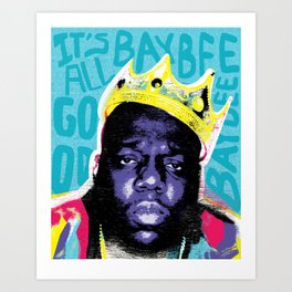 Notorious B.I.G. Art Print
