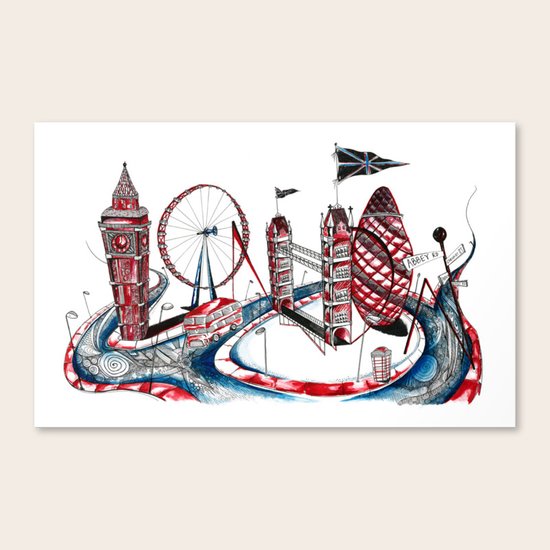 London Canvas Print