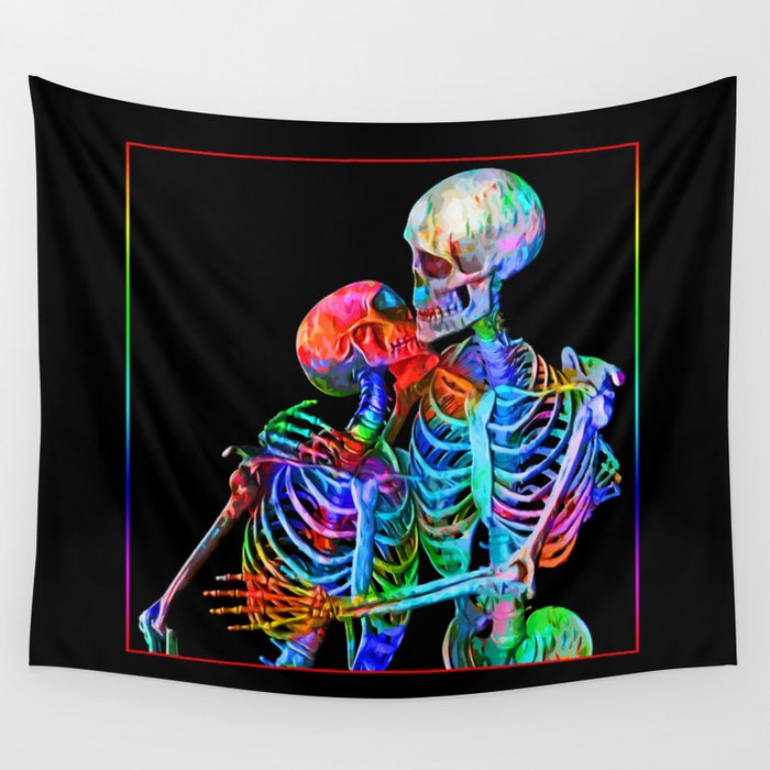 The Lovers Wall Tapestry by John Fuller Society6