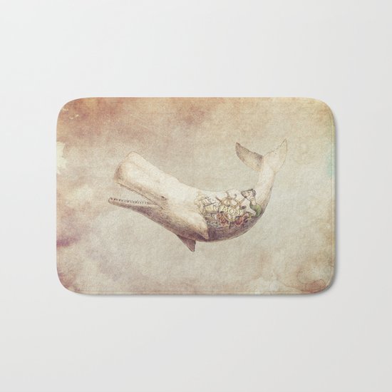 Far and Wide (sepia option) Bath Mat